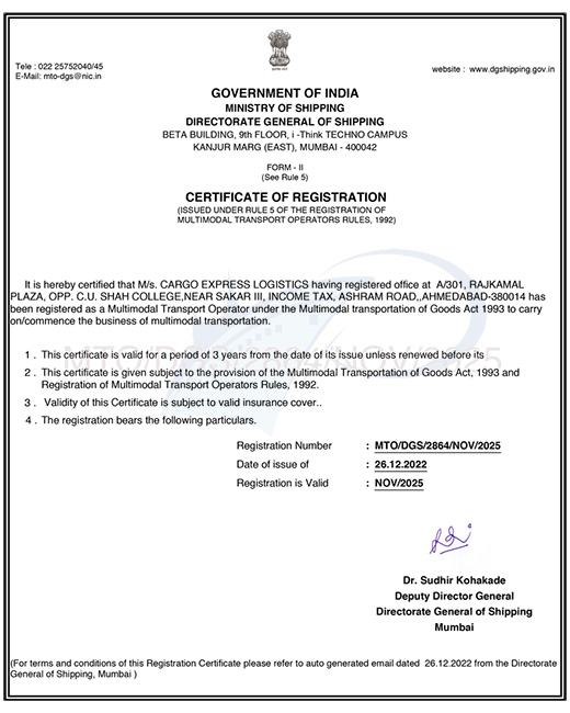 Certificates